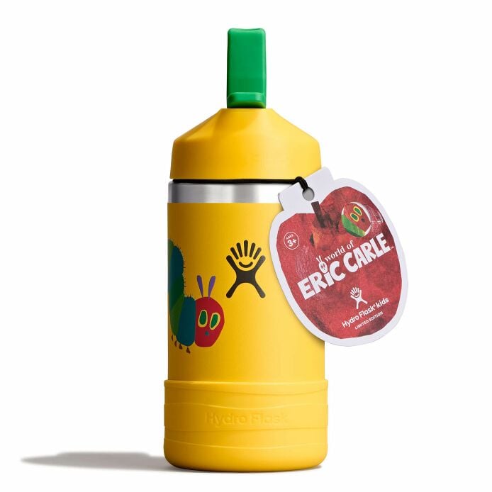 kids-12-oz-bottle-world-of-eric-carletm-f9 le26-w12-1000-kids-12-oz-wide-straw-cap-and-boot-yellow-caterpillar-straight-lid-open-withtag_1.jpg