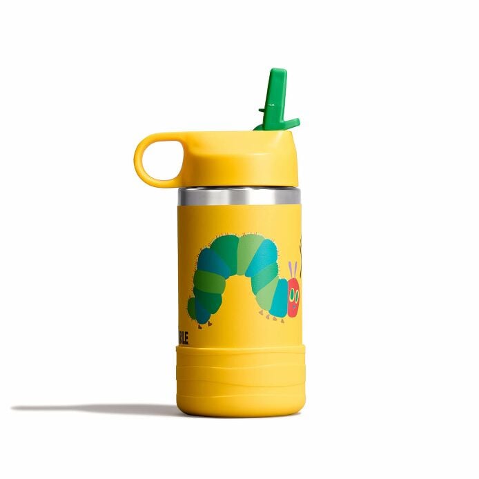 kids-12-oz-bottle-world-of-eric-carletm-f9 le26-w12-1000-kids-12-oz-wide-straw-cap-and-boot-yellow-caterpillar-straight-sideview_1.jpg