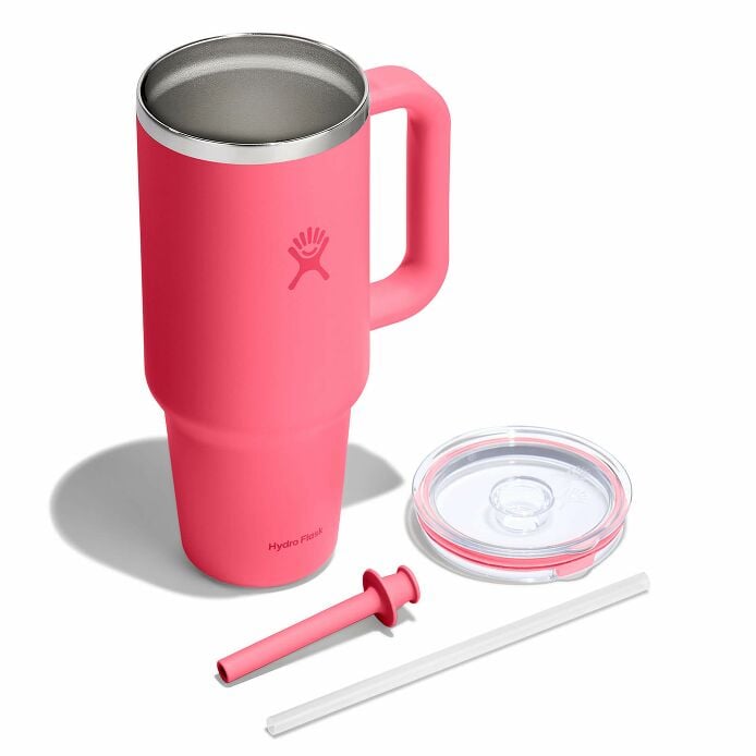 40-oz-travel-tumbler-g0 tt40pscc668-40-oz-travel-tumbler-clear-lid-popstar-pink-exploded.jpg